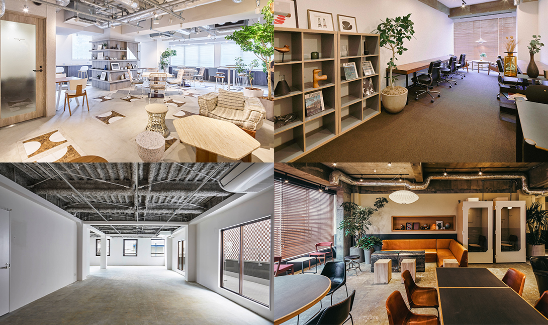 デザインの性の高い共用部と外観