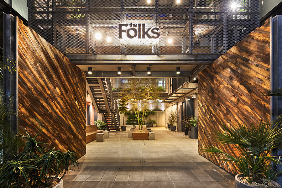 the Folks Entrance