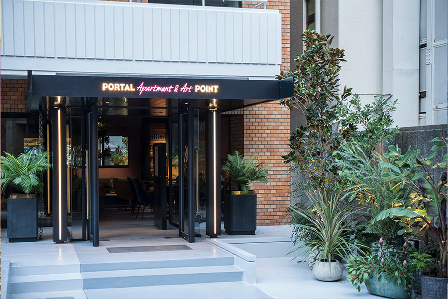 PORTAL Apartment&Art POINT Entrance