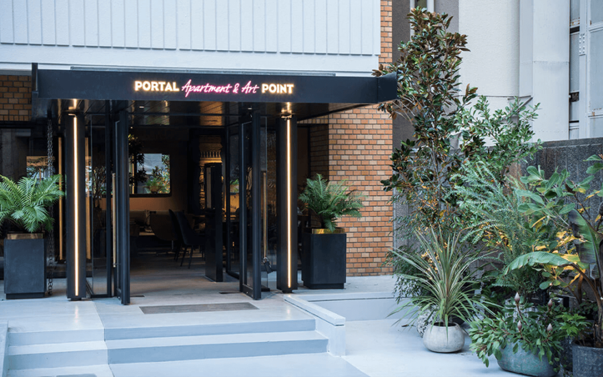 PORTAL Apartment&Art POINT ENTRANCE