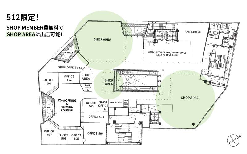 LOCUL｜floor map
