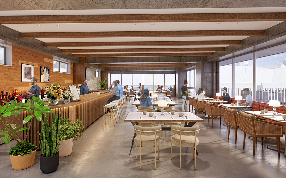 Nakame Village｜5F Restaurant use image pers.