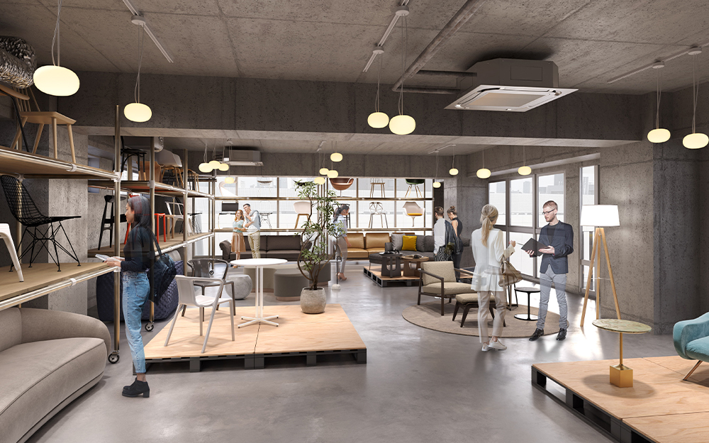 Nakame Village｜Service shop image pers.[家具ショールーム]