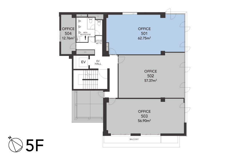 5F FLOOR MAP