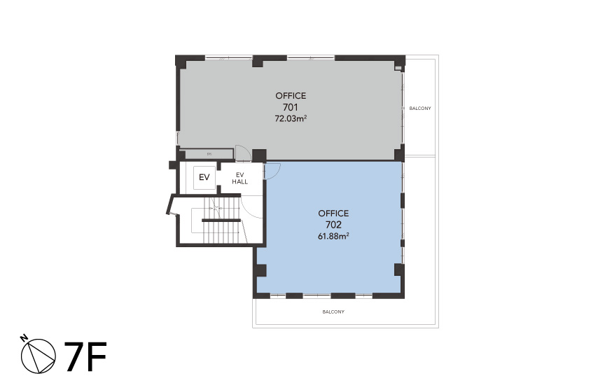7F FLOOR PLAN