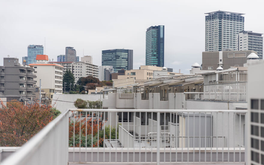 unframe 屋上景色