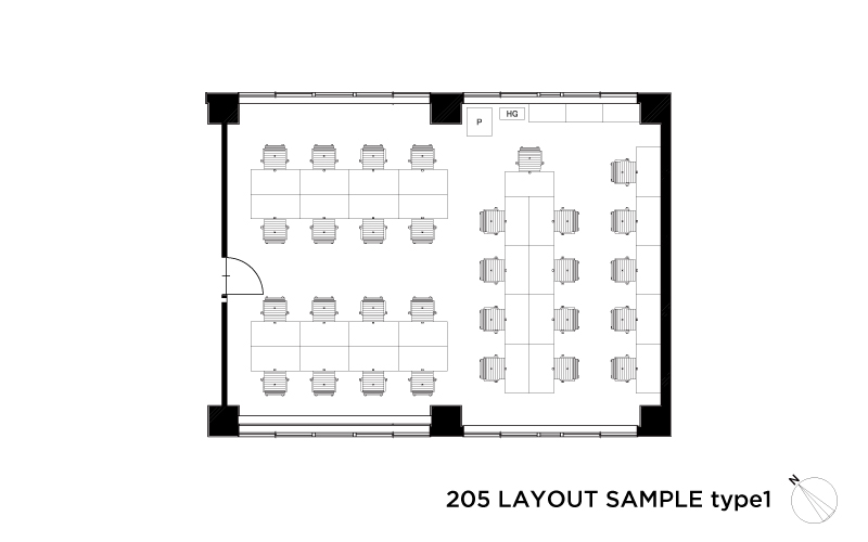JINNAN VALLEY｜205 layout sample