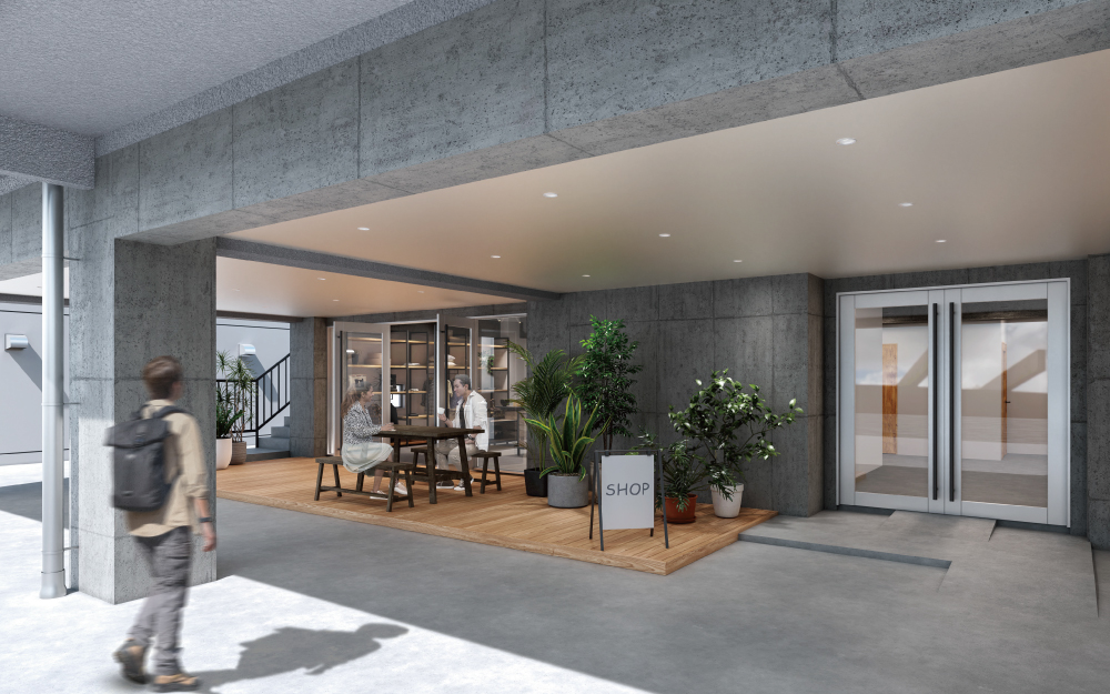 1F SHOP1 ENTRANCE Pers