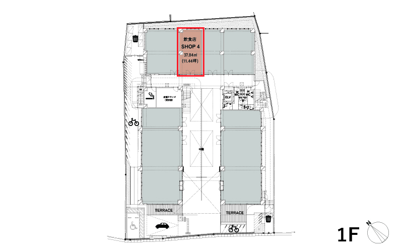Nakame Village｜Shop4-floor-plan