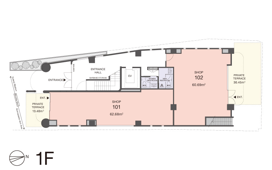 FREAQ｜1F FLOOR MAP