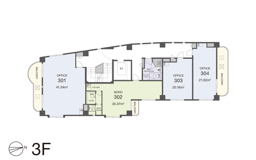 FREAQ｜3F FLOOR MAP