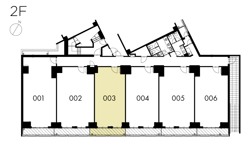 CONTRAL NAKAMEGURO 2F FLOOR MAP