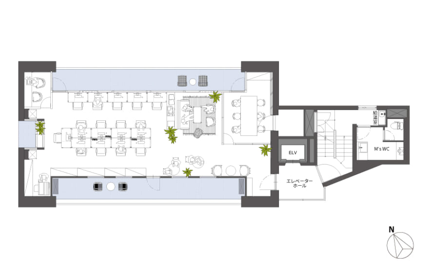 IVY WORKS 図面　2F