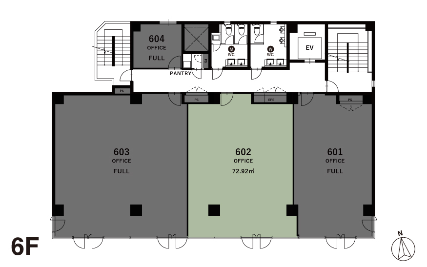 SNUG｜6F Floor Map